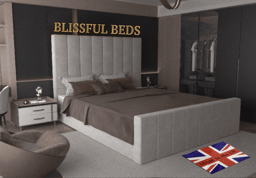 Luxury Manhattan Panel Bed With 60" Headboard - Blissful Beds