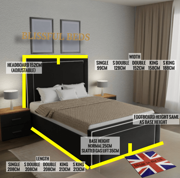 Luxury Toronto Tara Bed - Blissful Beds