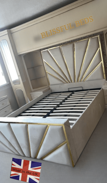 2025 San Diego Sunrise Bed With 60" Headboard - Blissful Beds