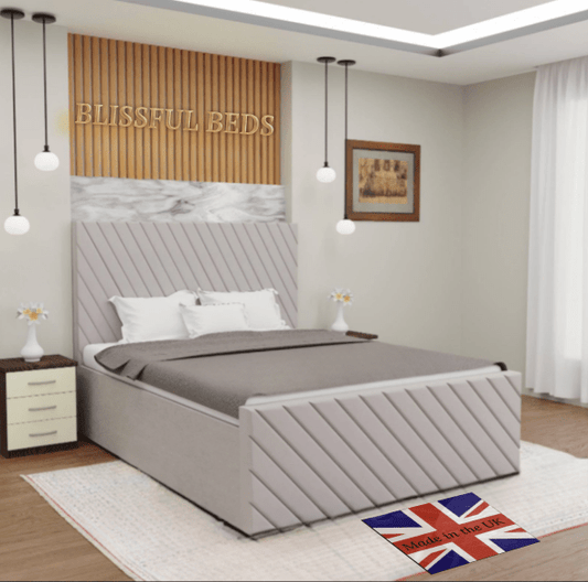 Georgia Panel Bed Design - Blissful Beds