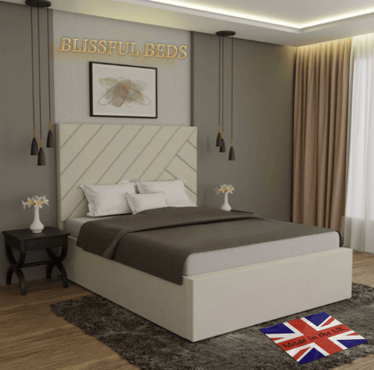 Luxury Dusk Panel Bed - Blissful Beds