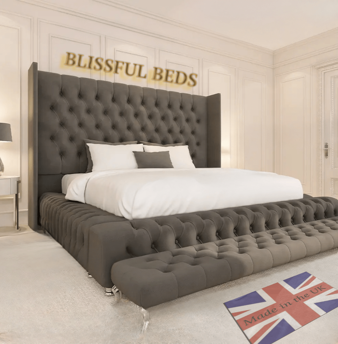 2025 Royal Luxury Empress Bed - Blissful Beds