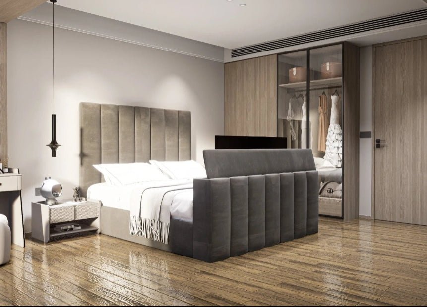 Netflix Bed Bundle (Bed+Ottoman Storage+Mattress) - Blissful Beds