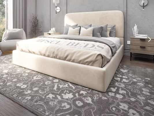 Cloud Eleven Panel Bundle (Bed + Ottoman Storage + Mattress) - Blissful Beds