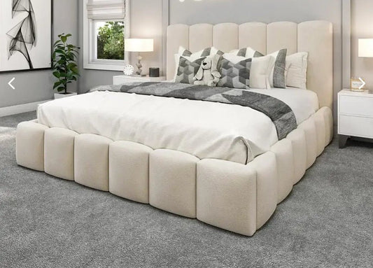 Cloud 21 Panel Bundle( Bed + Ottoman Storage + Mattress) - Blissful Beds