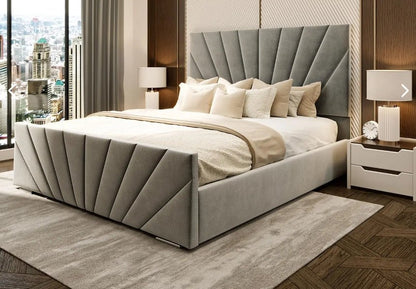 Diego Sunrise Bundle! (Bed + Ottoman Storage + Mattress) - Blissful Beds