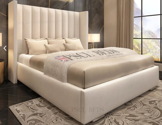 Luxury Manhattan Panel Bundle (Bed + Ottoman Storage + Mattress) - Blissful Beds