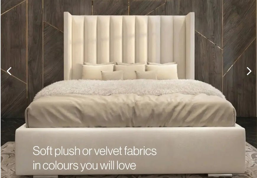 Luxury Manhattan Panel Bundle (Bed + Ottoman Storage + Mattress) - Blissful Beds