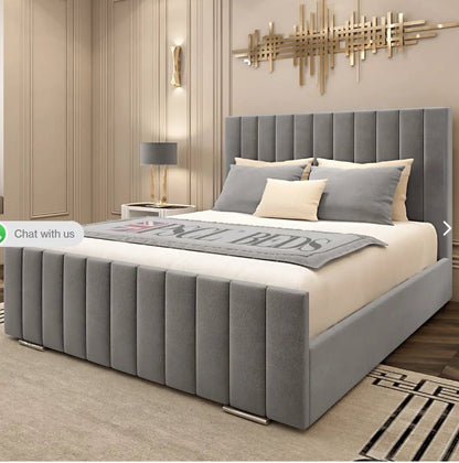 2026 Oslo Designer Bundle (Bed + Ottoman Storage + Mattress) - Blissful Beds