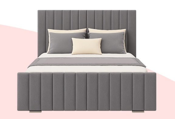 2026 Oslo Designer Bundle (Bed + Ottoman Storage + Mattress) - Blissful Beds