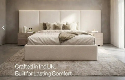 Luxury Ottoman Hotel  Panel Bed Bundle! (Bed + Ottoman Storage + Mattress)