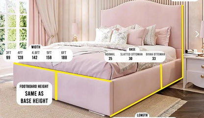 Royal Dutch Bed Bundle! (Bed + Ottoman Storage + Mattress)